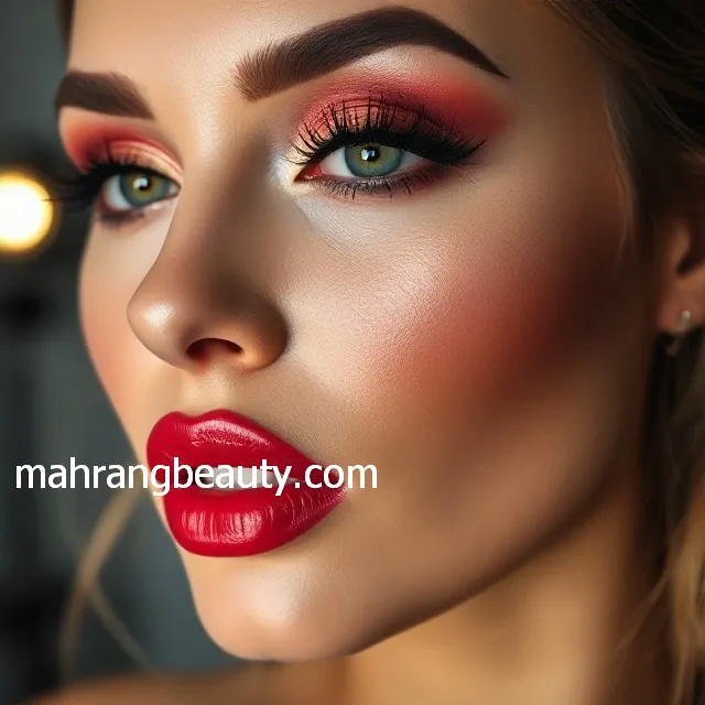 ماهرنگ بیوتی خدمات میکاپ تخصصی عروس با مشاوره در کرج گوهردشت